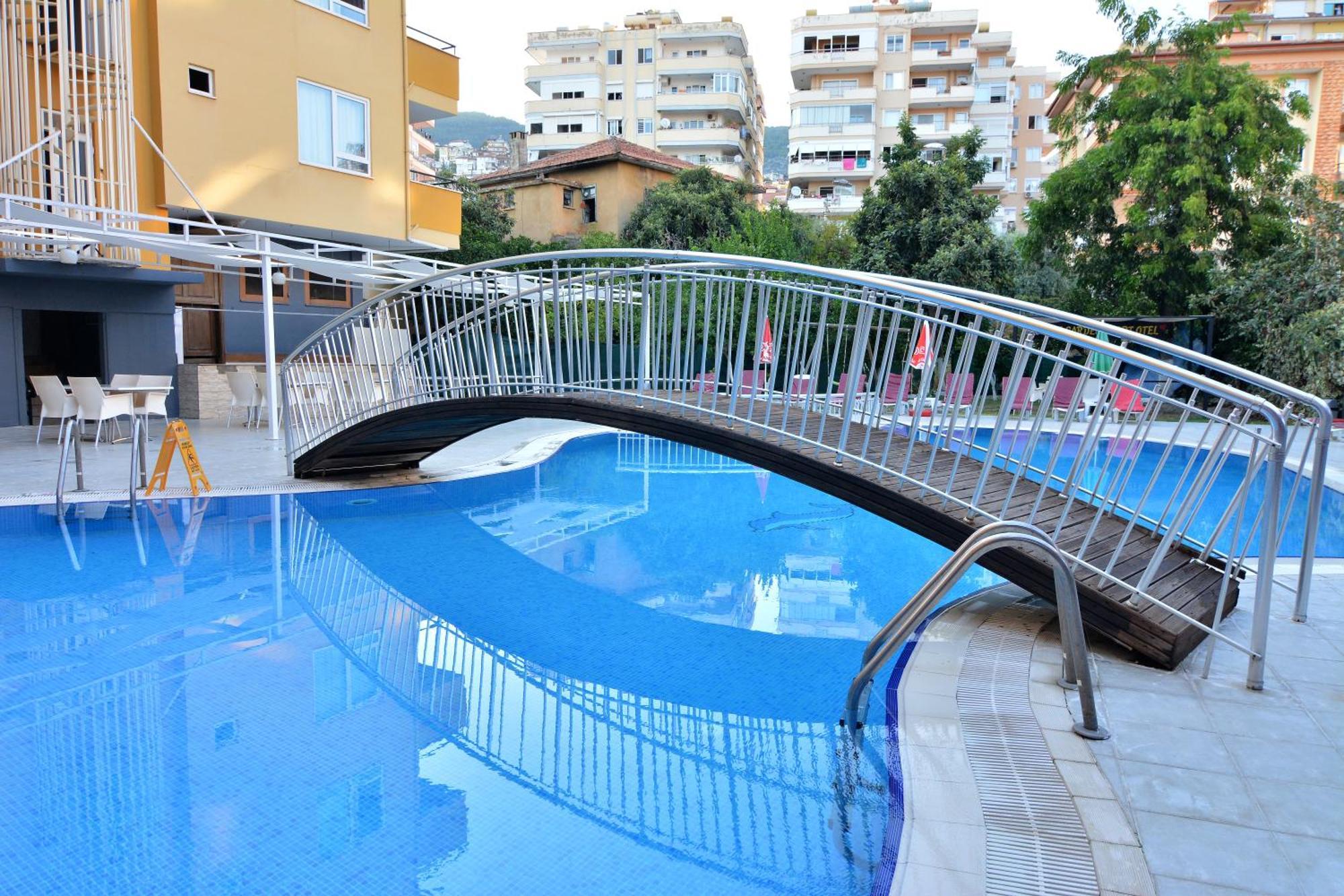 Rose Garden Apart Hotel Alanya Bagian luar foto